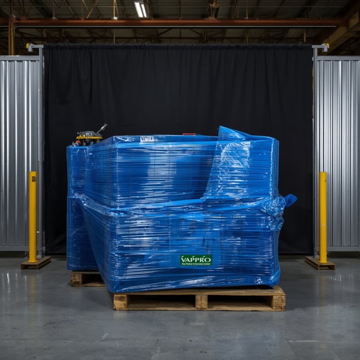 VBCI packaging materials for corrosion prevention